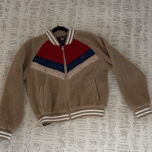 Perfect Moment Tan and Red Jacket